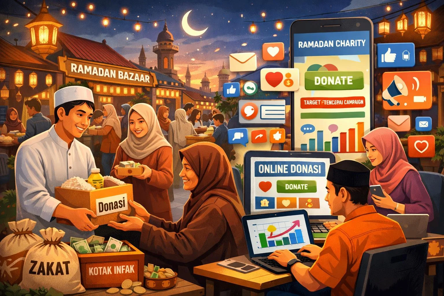 Amal dan Sedekah Ramadhan: Inspirasi Ibadah dan Peluang Bisnis Digital 2026 - amal dan sedekah Ramadhan