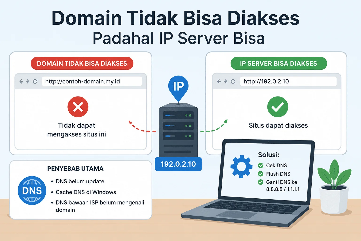 domain gabisa diakses