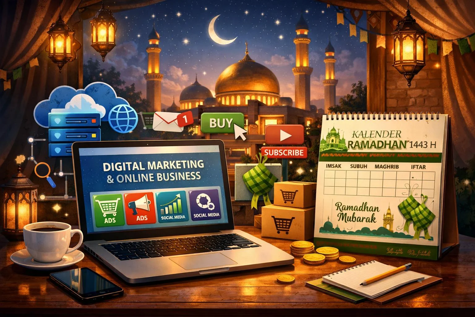 Ramadhan 2026: Inspirasi Ibadah, Bisnis, dan Produktivitas Digital dengan Web Hosting Indonesia Murah - web hosting Indonesia murah