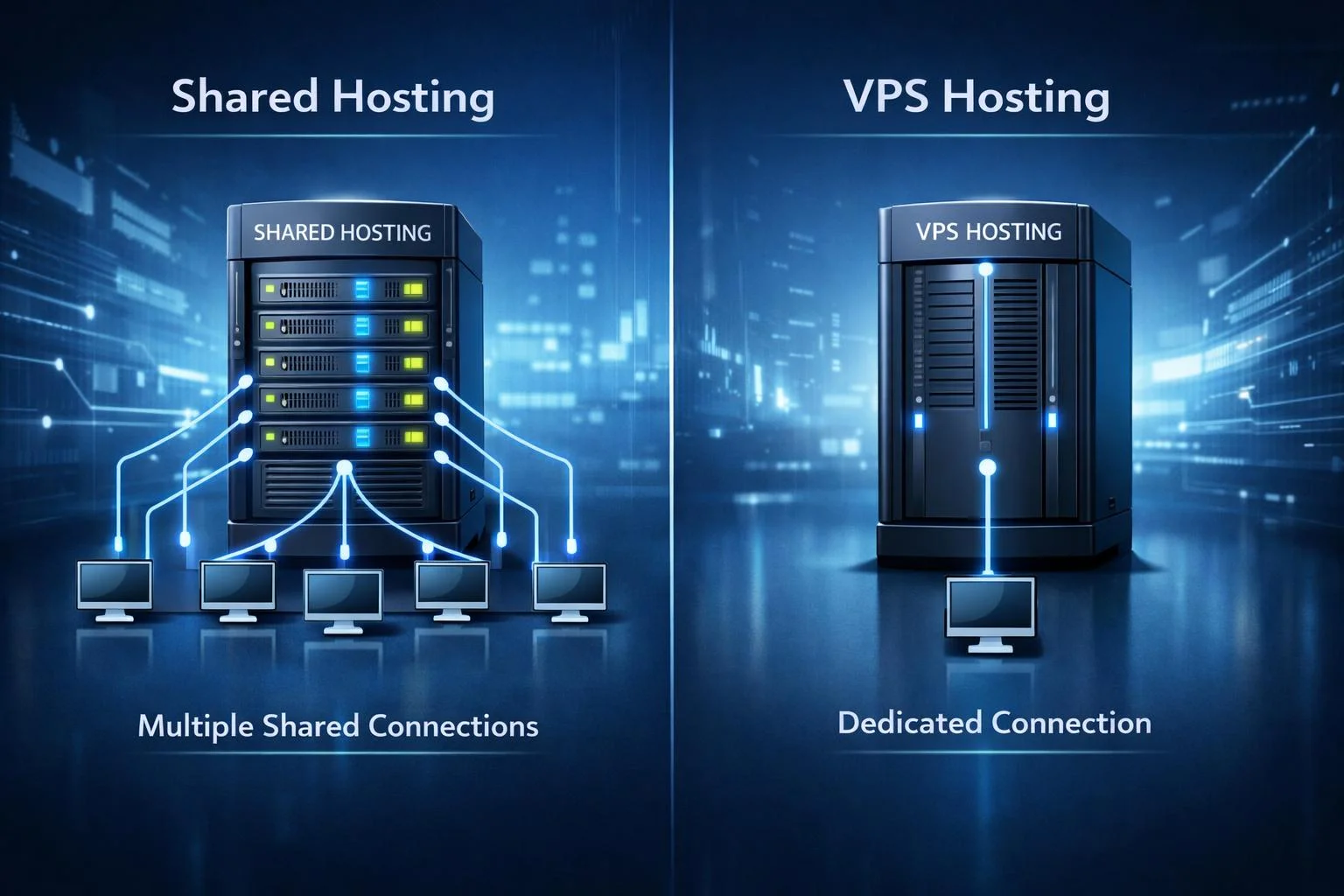 Shared Hosting vs VPS untuk Bisnis: Mana yang Lebih Efektif untuk Website Anda? - perbedaan shared hosting vs vps untuk bisnis