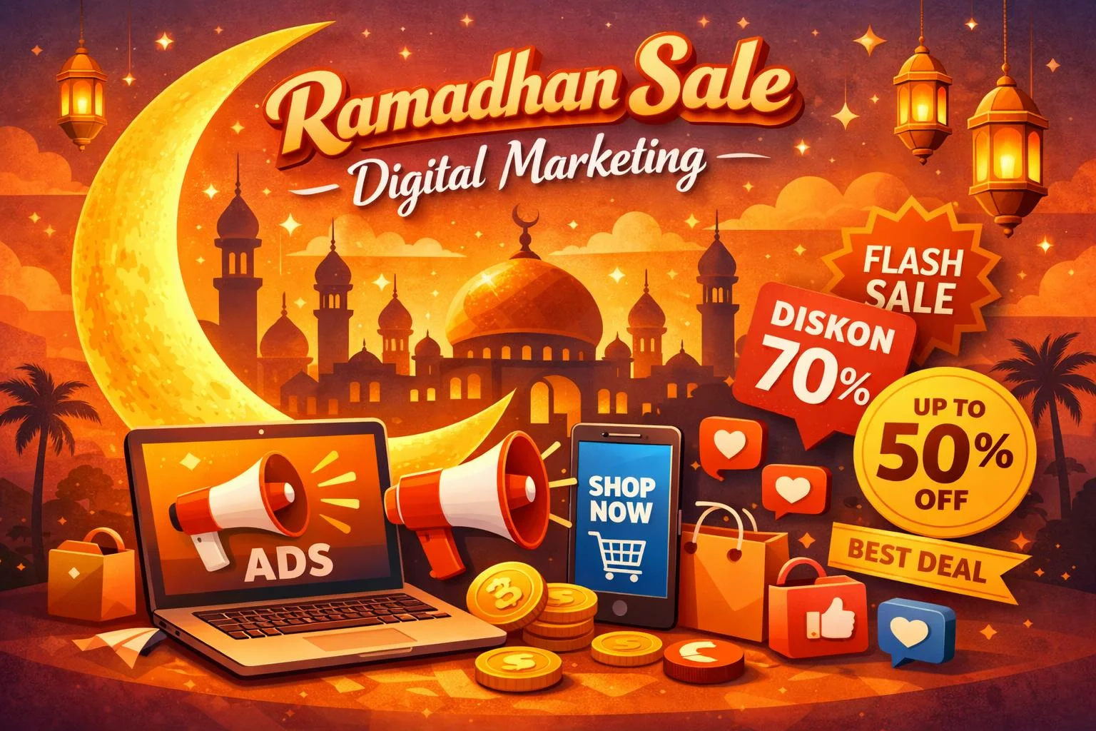 Diskon dan Campaign Ramadhan 2026: Strategi Bisnis dan Produktivitas Digital untuk UMKM dan Pebisnis Online - diskon dan campaign Ramadhan 2026